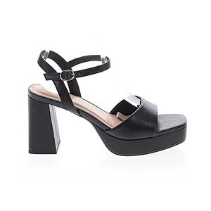 a new day Black Heel Sandals